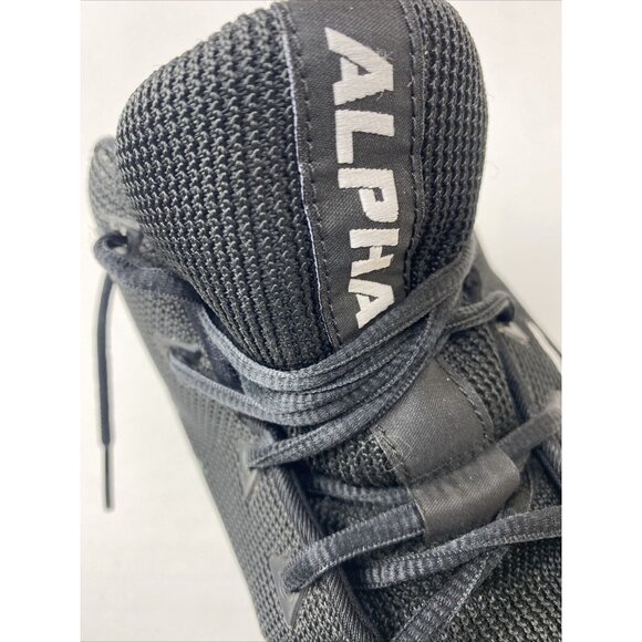 nike alpha menace mens size 13.5 mid cleat green / white - Picture 11 of 12